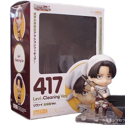 Anime Attack On Titan Eren Yeager Gsc375 Clay Doll 471 Levi Cleaning Ver Allen Heichov Rivaille 1 - Attack On Titan Shop