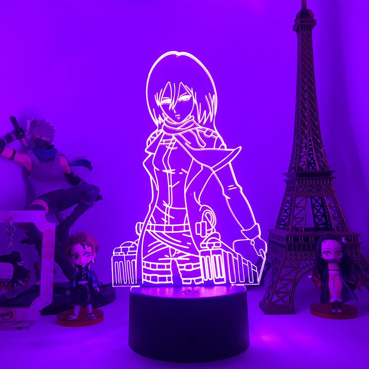 Anime Attack on Titan 3d Lamp Armin Arlert Light for Bedroom Decor Kids Gift Attack on - Attack On Titan Shop
