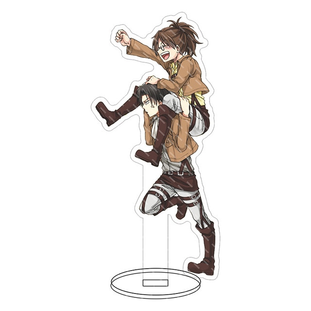 Anime Attack on Titan Acrylic Figure Stand Model Toys two sided Action Desktop Decoration Pendant Toy 10.jpg 640x640 10 - Attack On Titan Shop