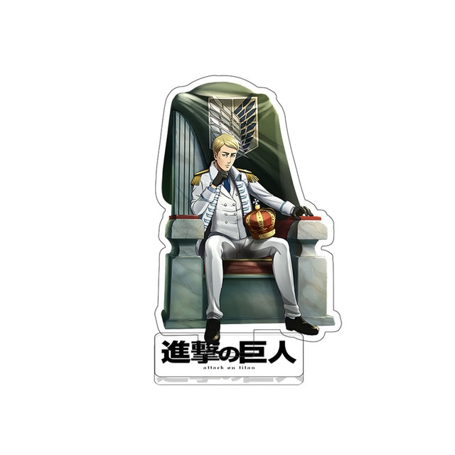 Anime Figure Attack on Titan Keychain Double Sided Acrylic Stand Model Plate Desk Decor Standing - Attack On Titan Shop