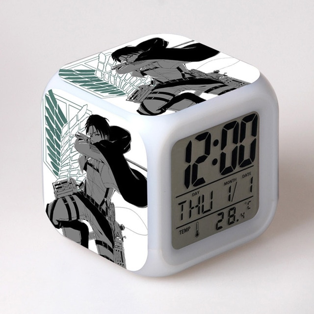 Anime toy Attack On Titan Ackerman 7 Colors Change Touch light Alarm Clock Action Figures for 6.jpg 640x640 6 - Attack On Titan Shop