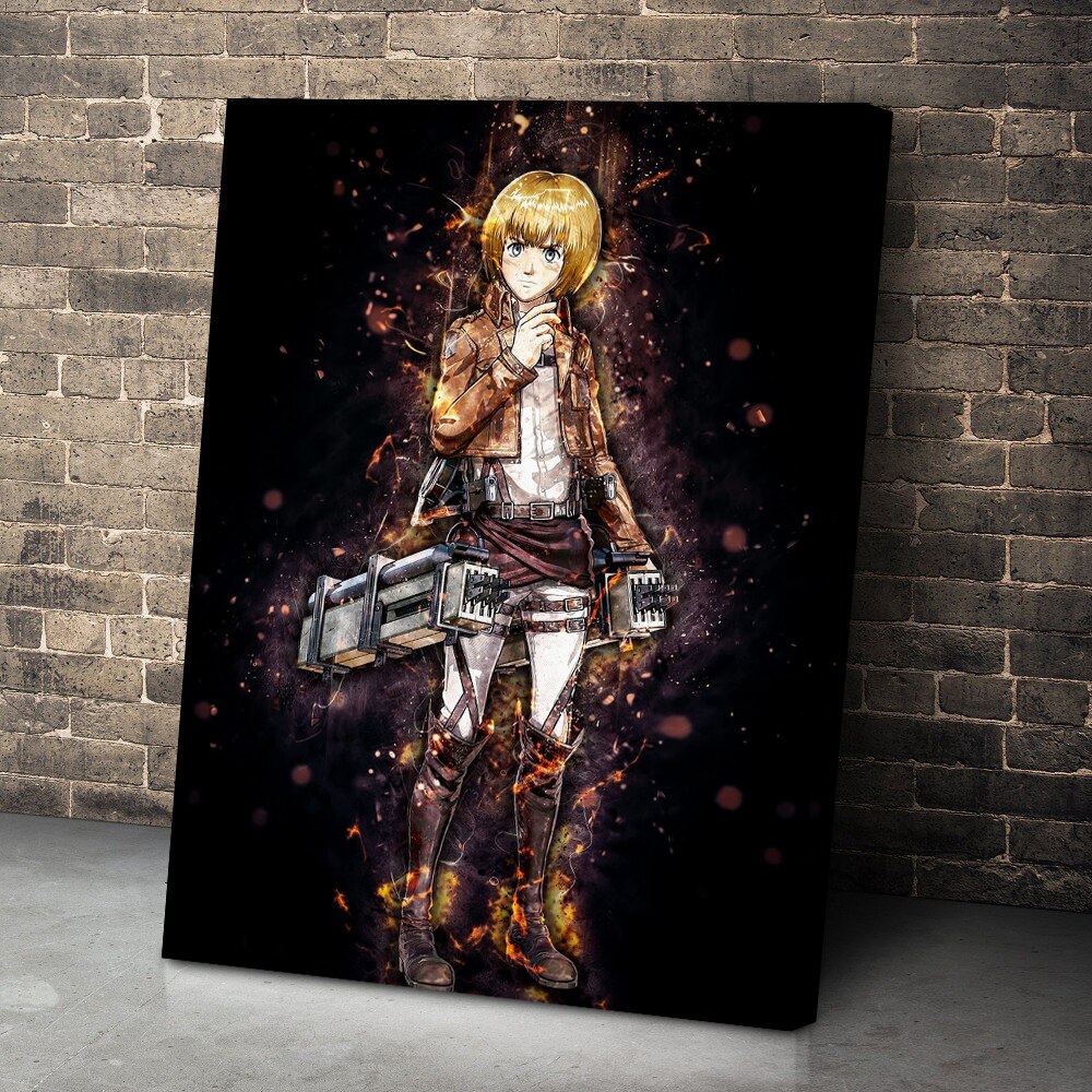 Attack On Titan Anime Armin Arlert Pictures HD Printed Canvas Poster Modular Living Room Wall Art 2 - Attack On Titan Shop