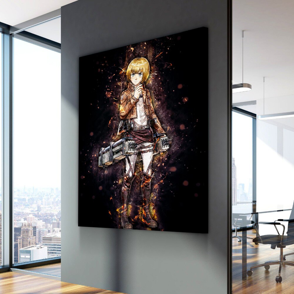 Attack On Titan Anime Armin Arlert Pictures HD Printed Canvas Poster Modular Living Room Wall Art 3 - Attack On Titan Shop
