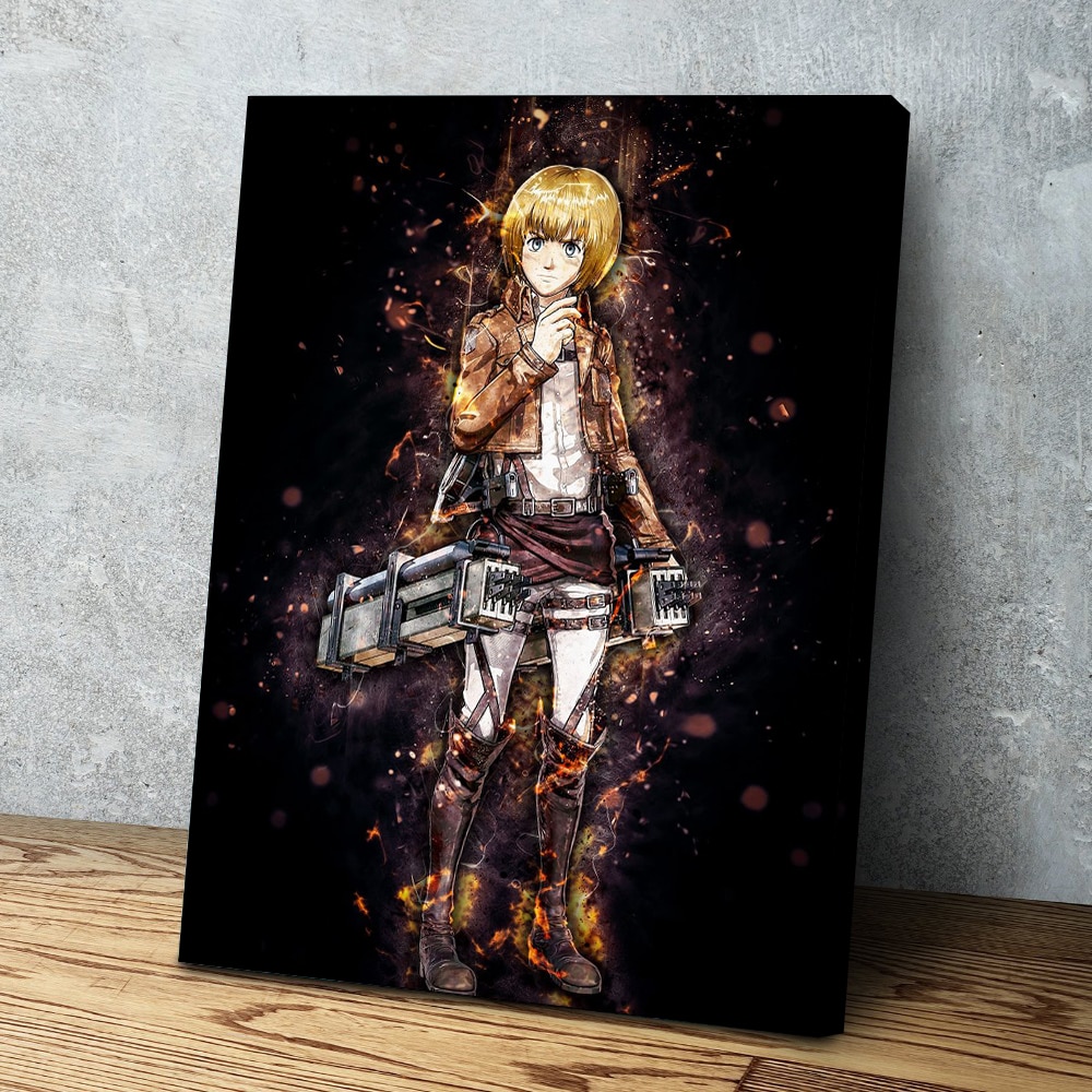 Attack On Titan Anime Armin Arlert Pictures HD Printed Canvas Poster Modular Living Room Wall Art - Attack On Titan Shop