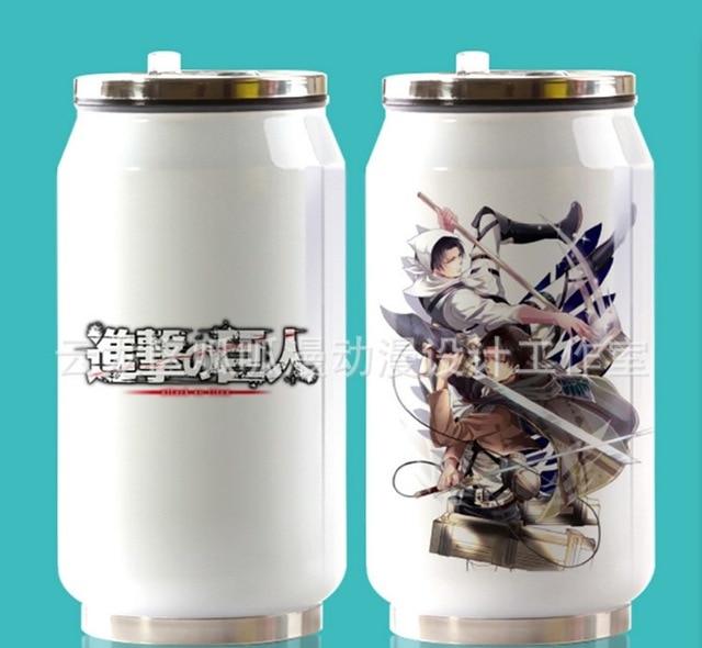 HOT Anime Attack on Titan Cup Around Vacuum Cup Stainless Steel Zip top Can Water Bottle 2.jpg 640x640 2 - Attack On Titan Shop