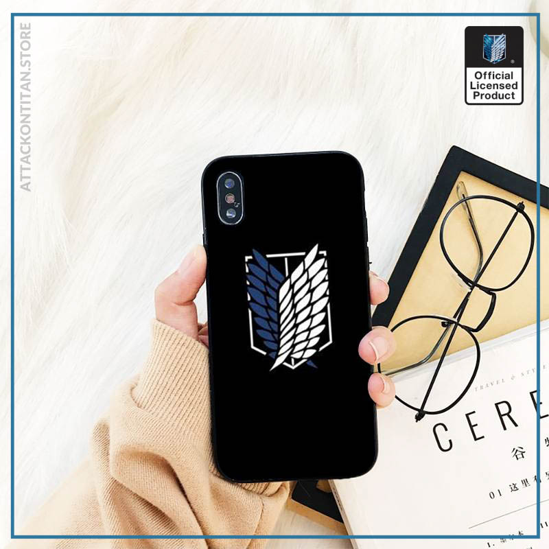 Yinuoda attack on titan DIY Printing Phone Case cover Shell For iPhone 11 8 7 6 3 - Attack On Titan Shop