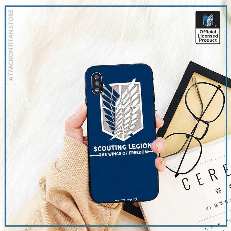 Yinuoda attack on titan DIY Printing Phone Case cover Shell For iPhone 11 8 7 6 4 - Attack On Titan Shop