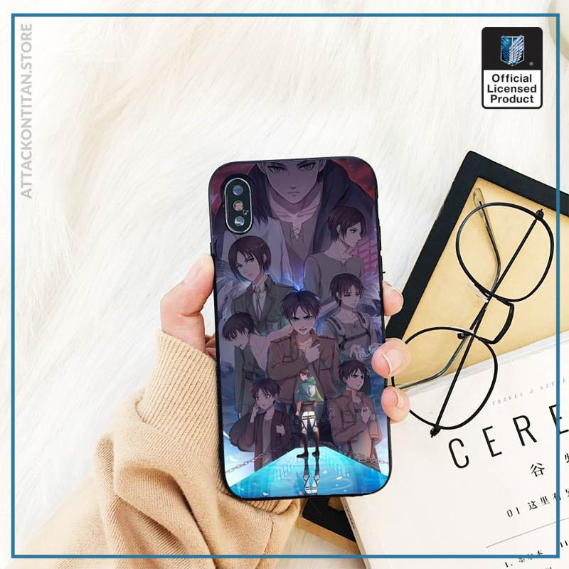 Yinuoda attack on titan DIY Printing Phone Case cover Shell For iPhone 11 8 7 6 5 - Attack On Titan Shop