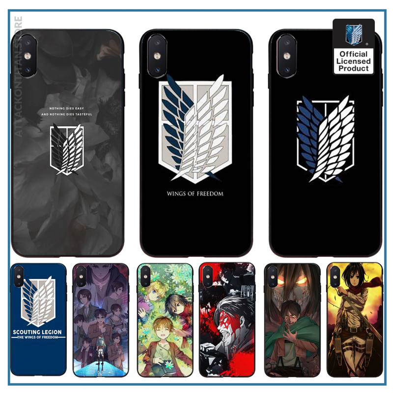 Yinuoda attack on titan DIY Printing Phone Case cover Shell For iPhone 11 8 7 6 6 - Attack On Titan Shop