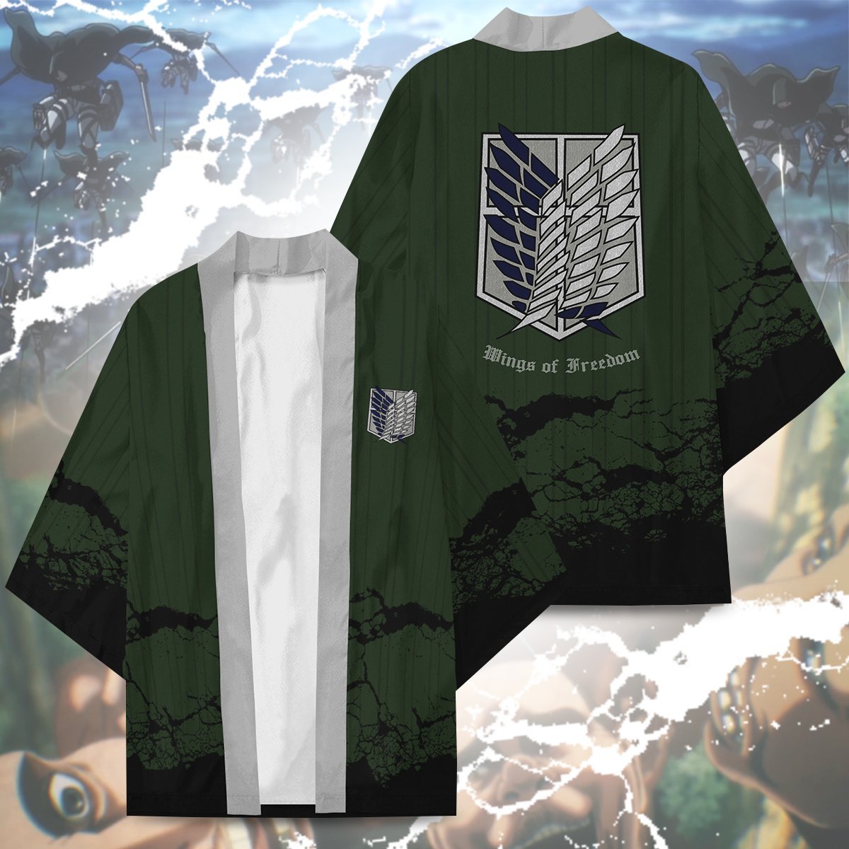 aot recon corps kimono 582551 - Attack On Titan Shop