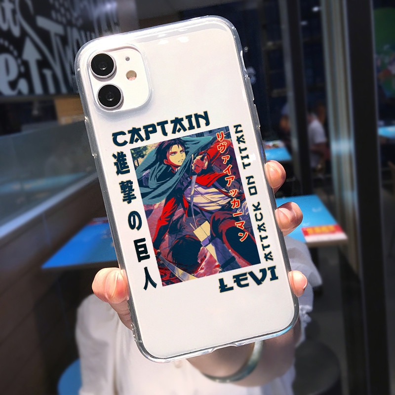 Soft Clear Phone Case For iphone 12 11 pro XS MAX 8 7 6 6S Plus 2 - Attack On Titan Shop