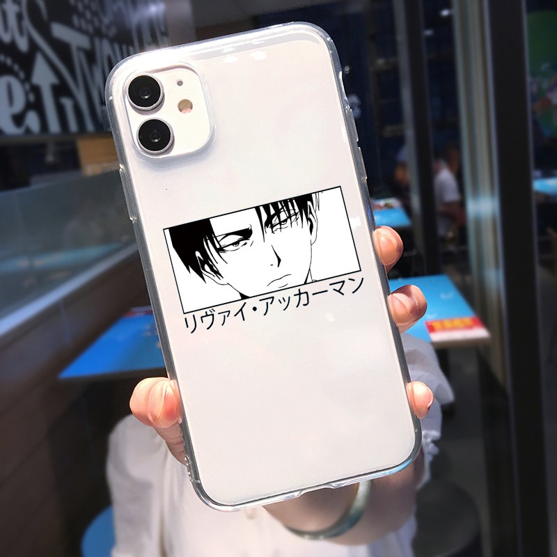 Soft Clear Phone Case For iphone 12 11 pro XS MAX 8 7 6 6S Plus 4 - Attack On Titan Shop