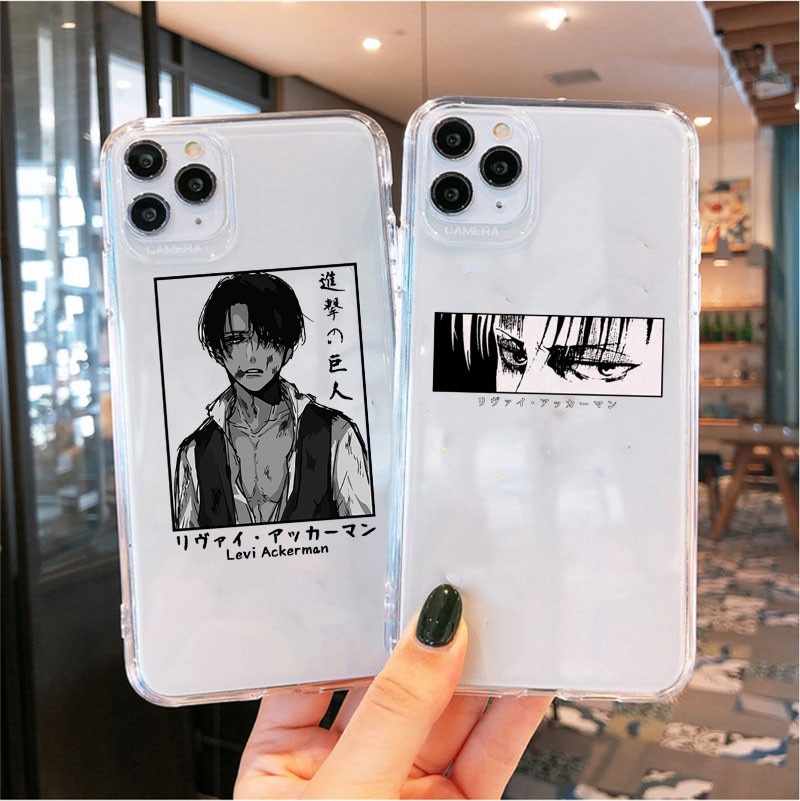 Soft Clear Phone Case For iphone 12 11 pro XS MAX 8 7 6 6S Plus - Attack On Titan Shop