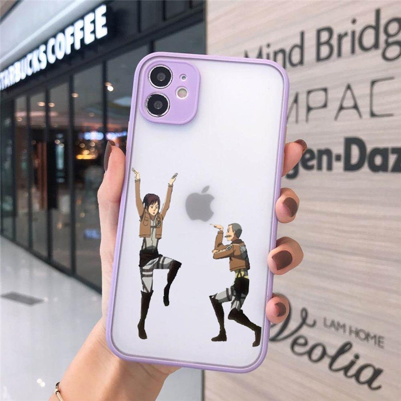 Anime Japanese Attack on Titan Phone Case for Iphone 12 Mini 11 Pro XS MAX 8 3 - Attack On Titan Shop