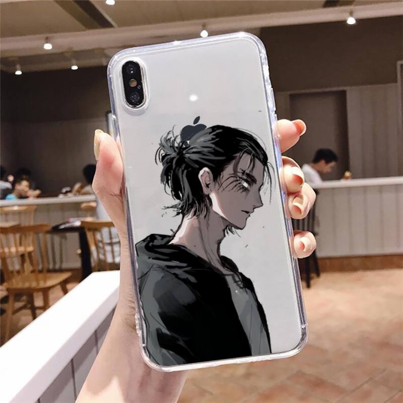 Attack on Titan Eren Jaeger Phone Case For iphone 13 12 11 8 7 6s 6 2 - Attack On Titan Shop