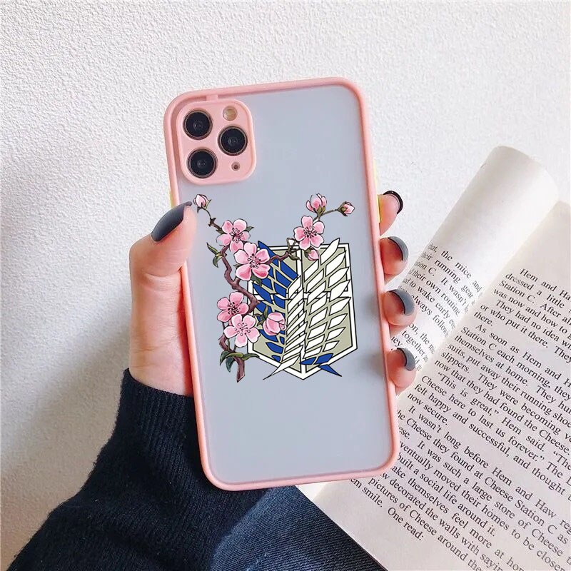 ZUIDID Attack On Titan Phone Case For iPhone 11 12 Pro 13 XS MAX X XR 3 - Attack On Titan Shop