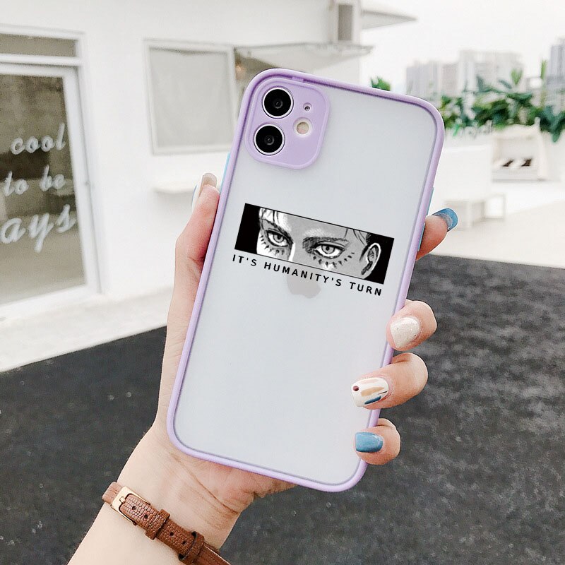ZUIDID Attack On Titan Phone Case For iPhone 11 12 Pro 13 XS MAX X XR 5 - Attack On Titan Shop